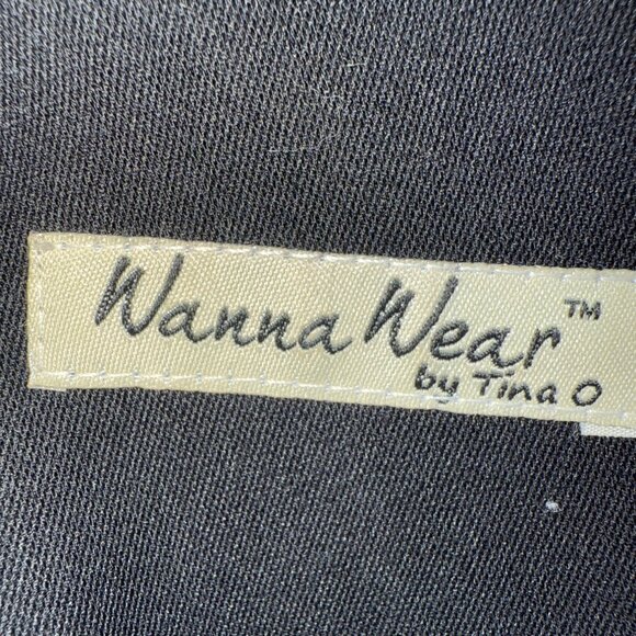 Wanna Wear by Tina O Black Puff Sleeve Dress - Picture 6 of 6